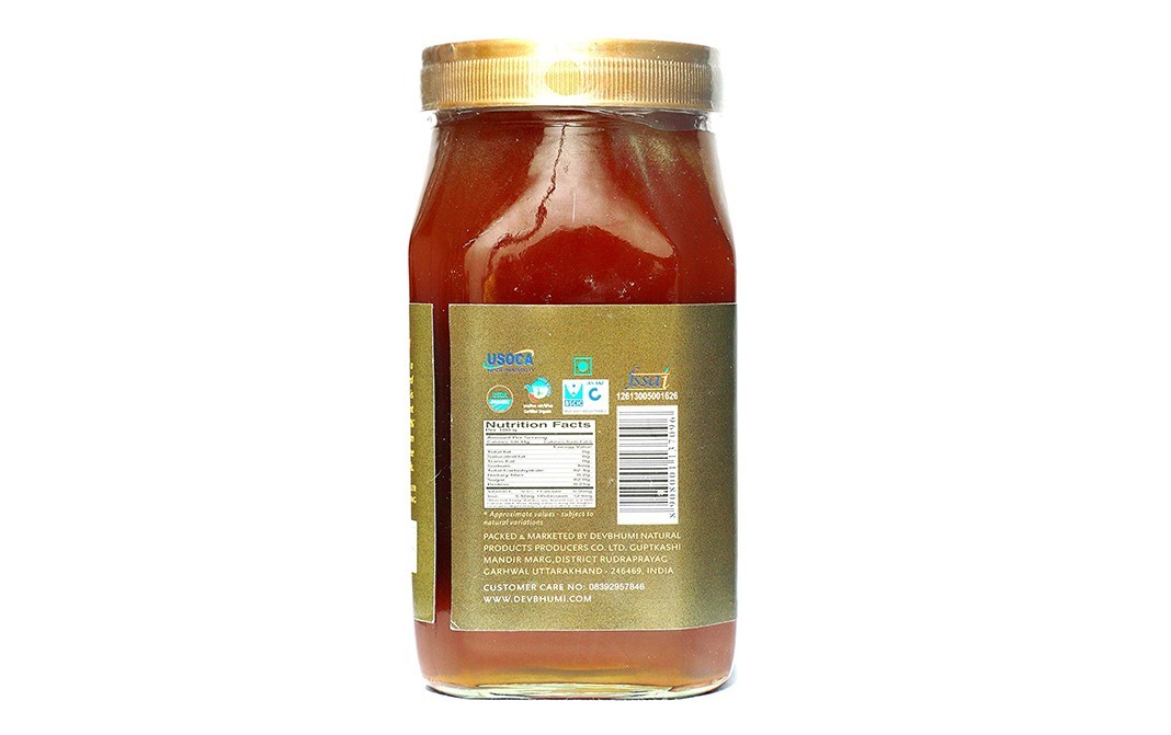 Devbhumi Certified Organic Honey    Glass Jar  1000 grams